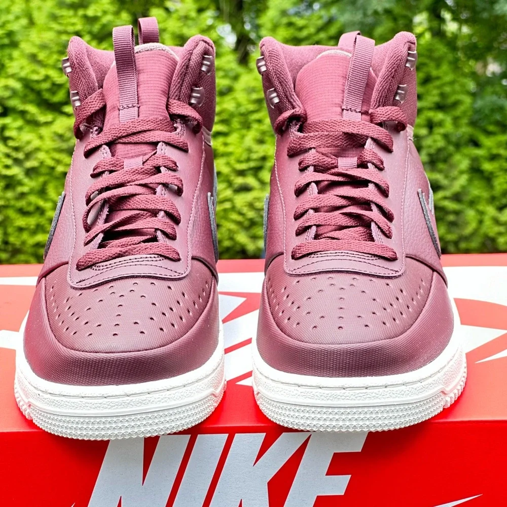NEW Nike Court Vision Winter Casual Sneaker Boot - fits US Womens 10.5, 11